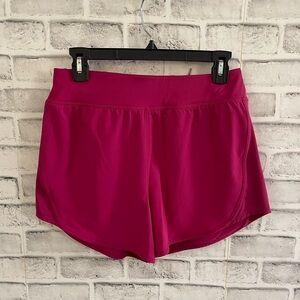 Women’s All in Motion athletic moisture wicking pink colored shorts Small